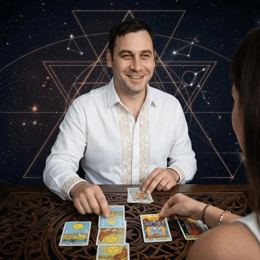 Tarot card reading divination and intuitive support