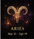 Aries zodiac sign weekly horoscope April 2026