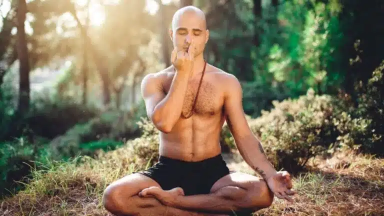 Yogic breathing